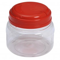 SU 670 Pet Jar with Red Cap  