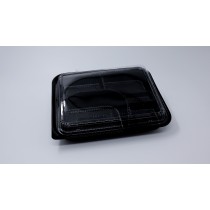 5 Com Bento Box & Lid(Black)(PP-L8306)